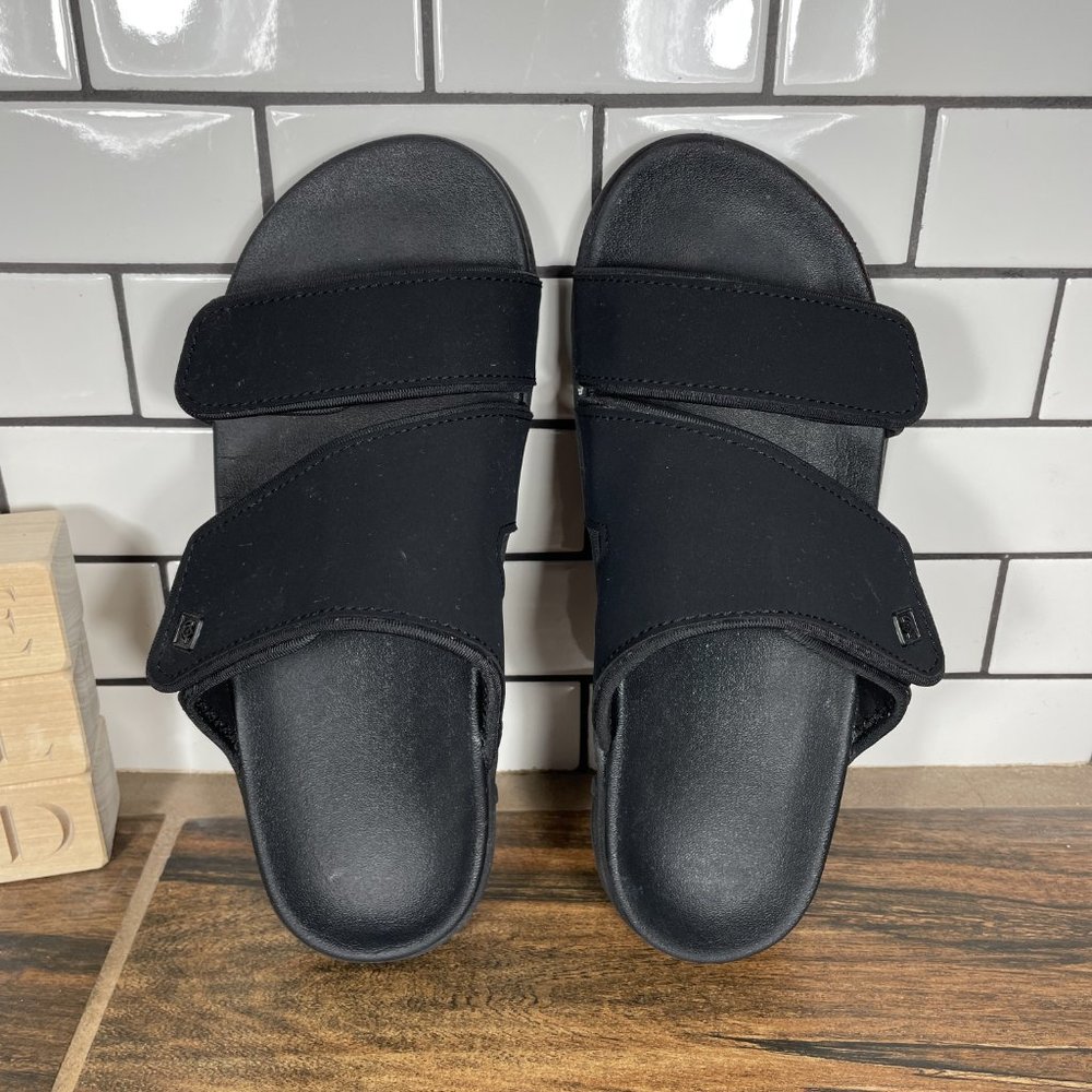 Spenco Kholo Nuevo Women's Size 7 Shoes Black Orthotic Comfort Slide Sandal - Picture 6 of 14